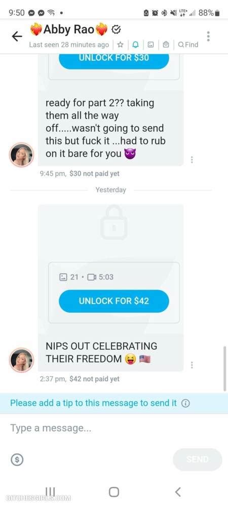 abby rao nackt|Abby Rao OnlyFans Outdoor Striptease PPV Video Leaked